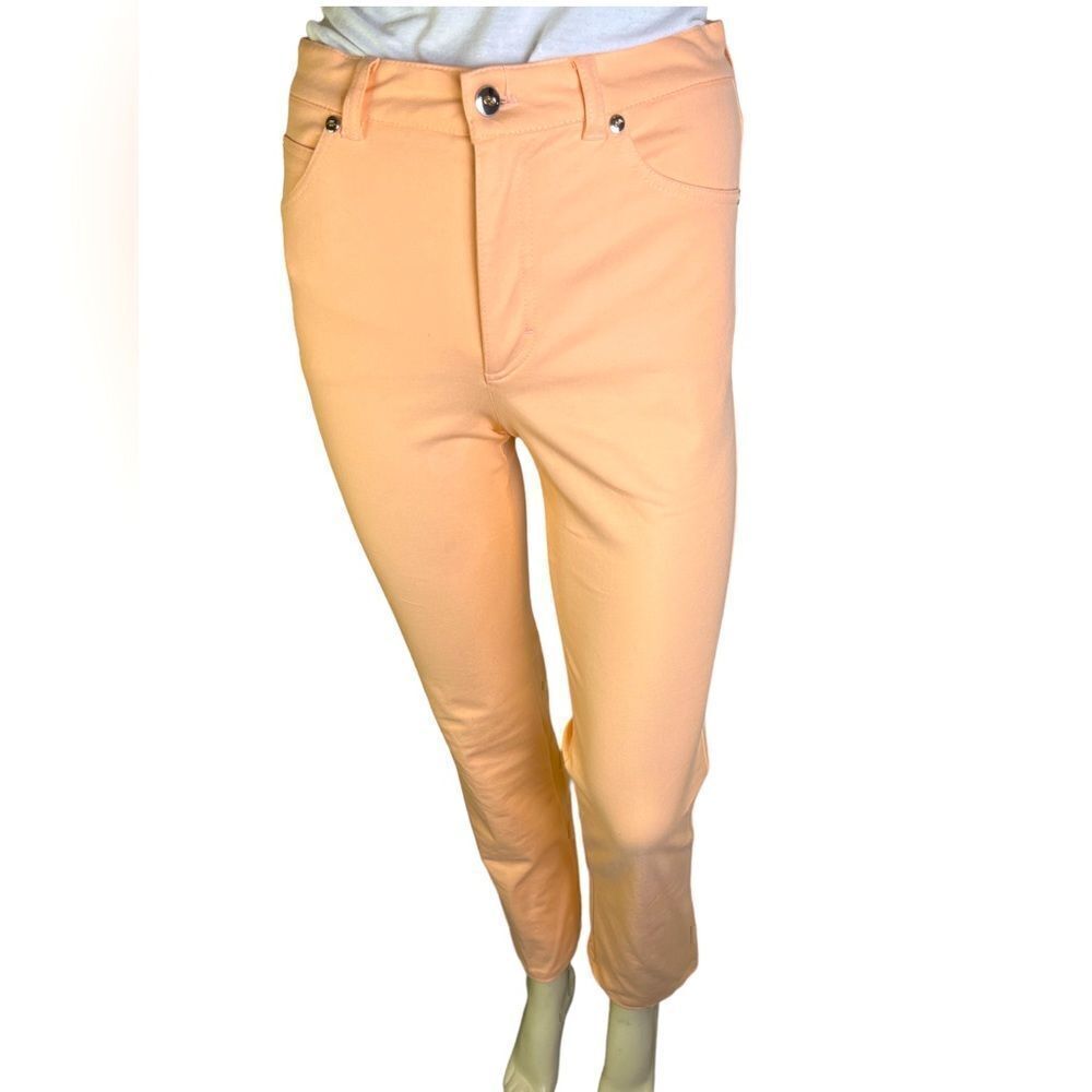 Escada Vintage Coral/Peach Jeans Size 34 (IT)